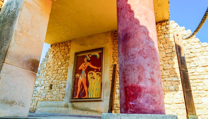 Corridor with the ‘Lily Prince’ Mural