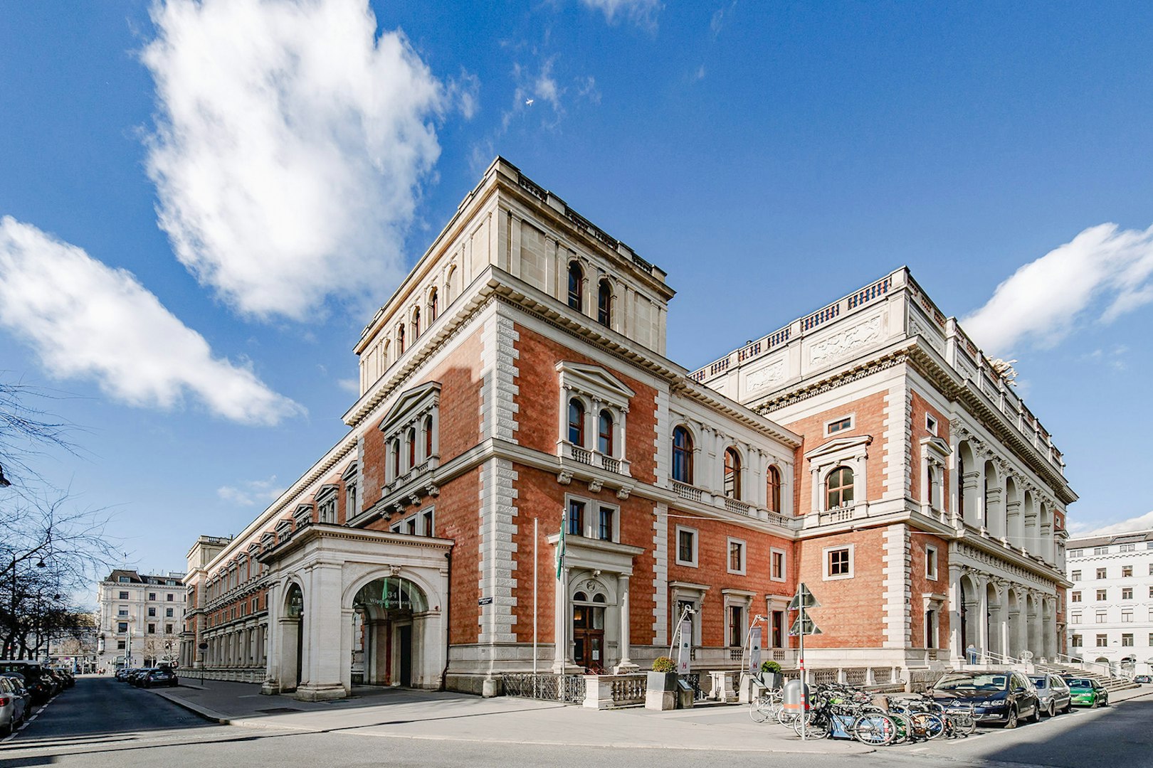 Old Stock Exchange Palace in Vienna, venue for the Residence Orchestra Concert.