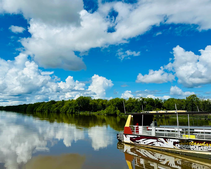 From Darwin: Half Day Tour with Crocodile Jumping Cruise & Return Coach Transfers