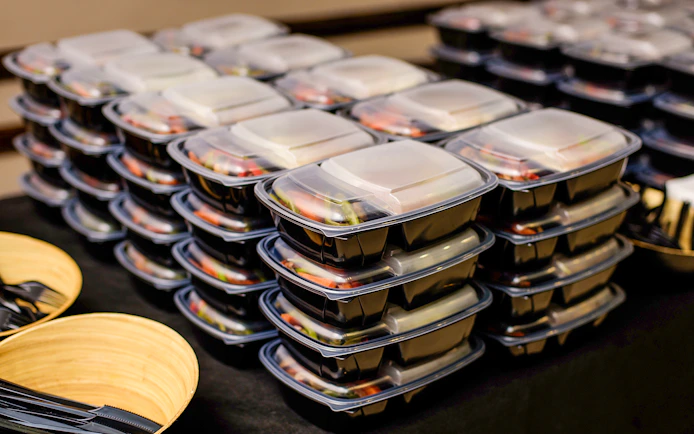 Packed lunch boxes for Whale watching tour from Tromso.
