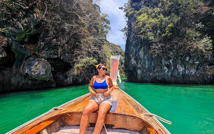 Krabi Private Longtail Boat Island-Hopping Tour from Ao Nang