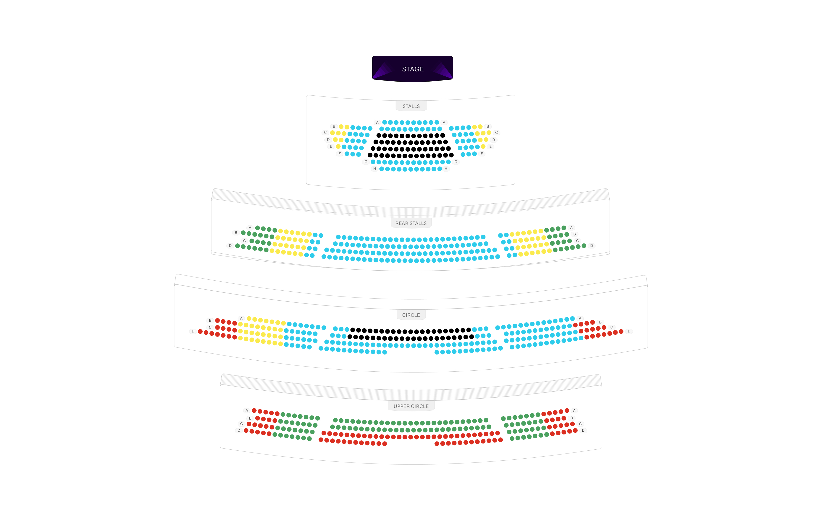 Royal Albert Hall Seating Plan