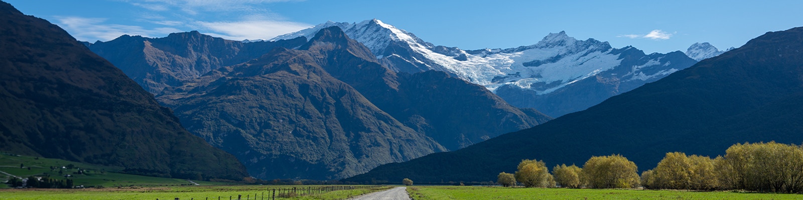 Mount Aspiring National Park landscape, filming location for Lord of the Rings tour, New Zealand.