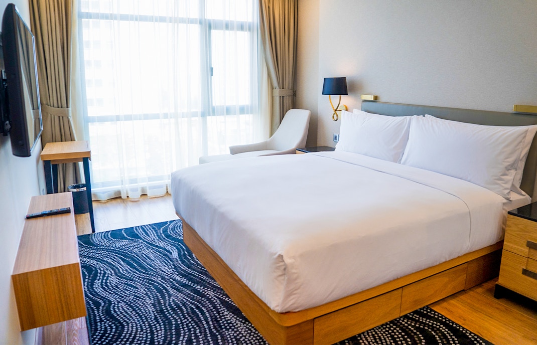 Budget-friendly hotel room