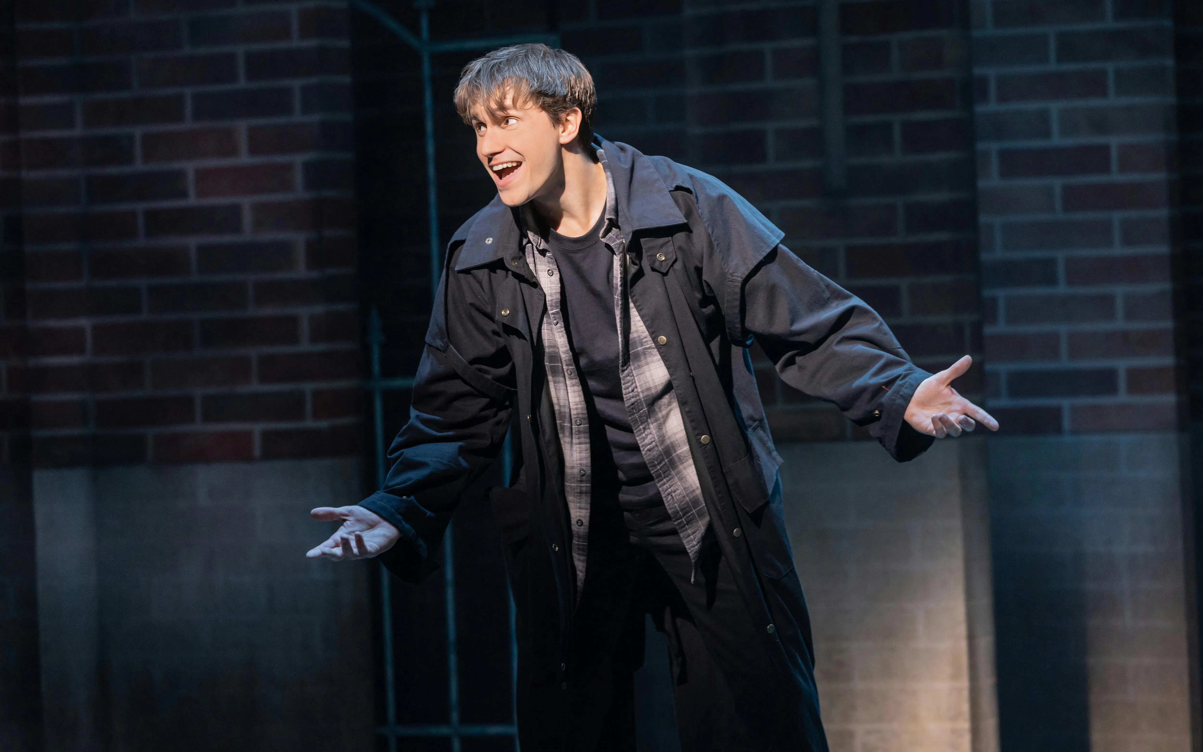 Performer on stage during Heathers The Musical.