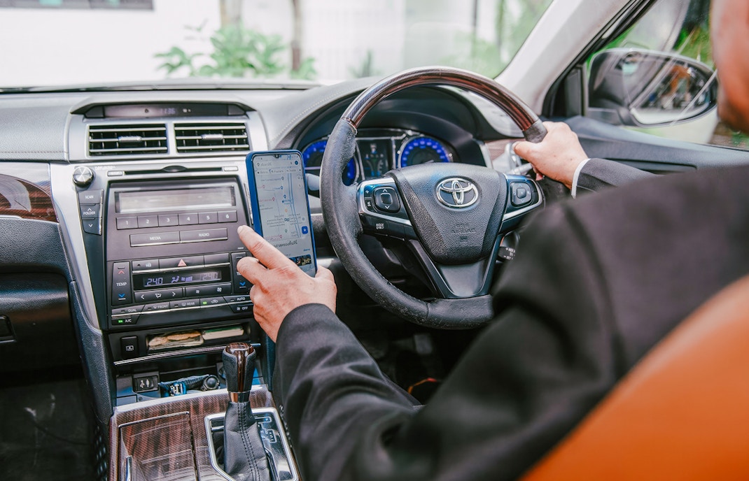 Private transfer by car