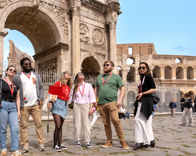 Colosseum, Palatine Hill & Roman Forum Small Group Tour