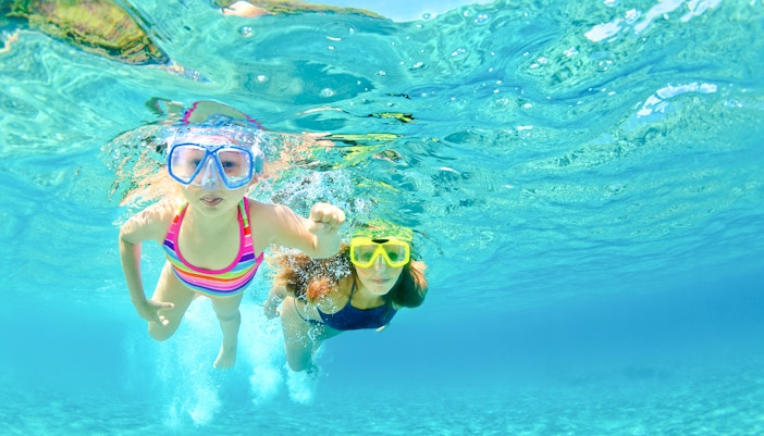 White Island and beaches
