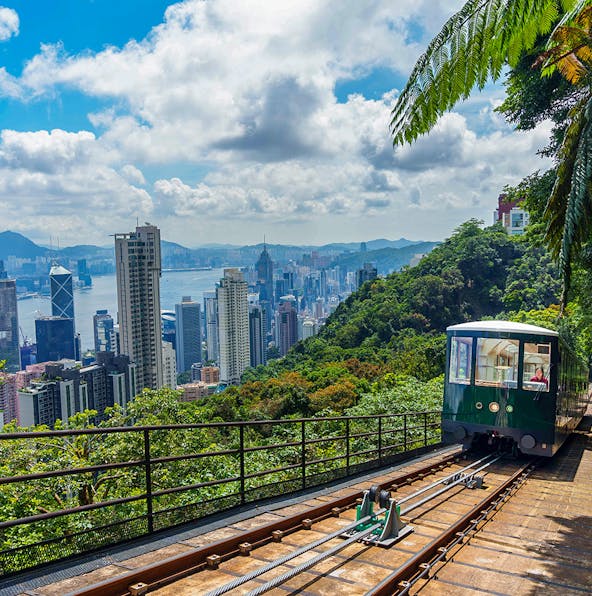 Conquer Victoria Peak on Hong Kong’s historic Peak Tram