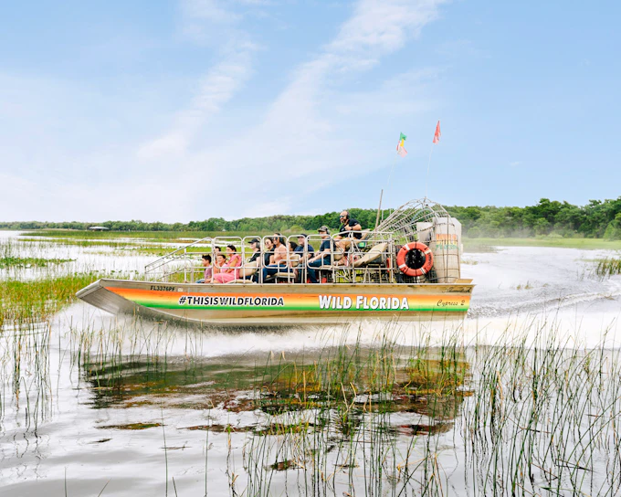 Orlando: Wild Florida Airboat Tour with Gator Park Tickets