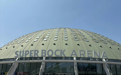 Super Bock Arena dome in Porto, part of the Hidden Porto War and Passion exploration game.