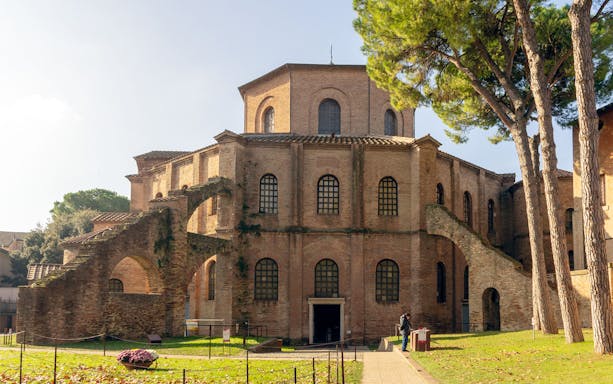 Basilica of San Vitale in Ravenna, Italy, part of the Ravenna Mosaics Pass tour.