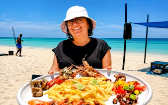 from stone town: prison island and nakupenda sandbank boat tour with bbq lunch-9