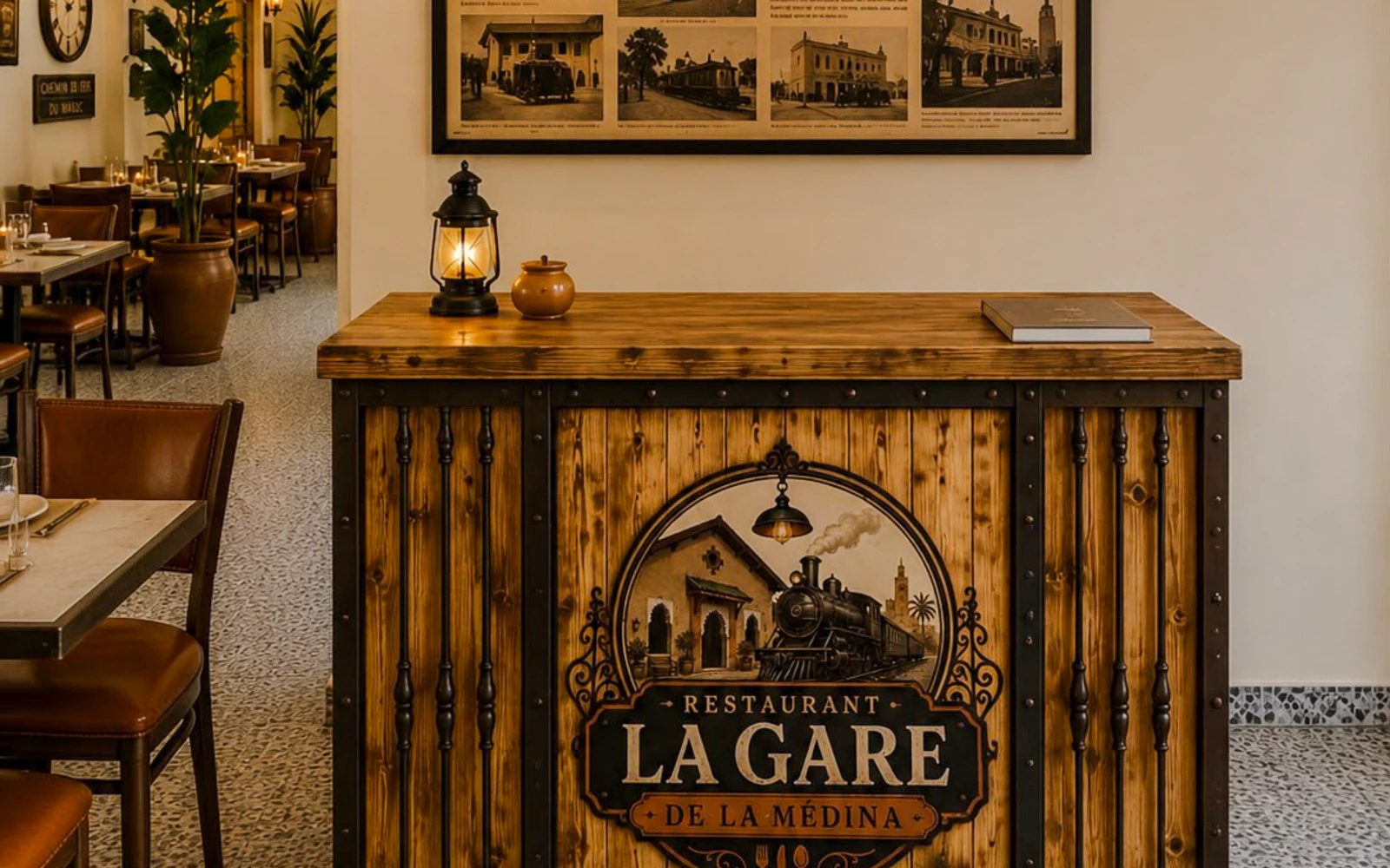 { "experienceName": "Marrakech: La Gare de la Médina 1924 Museum with 3-Course Moroccan Meal"
} (Product 52917)