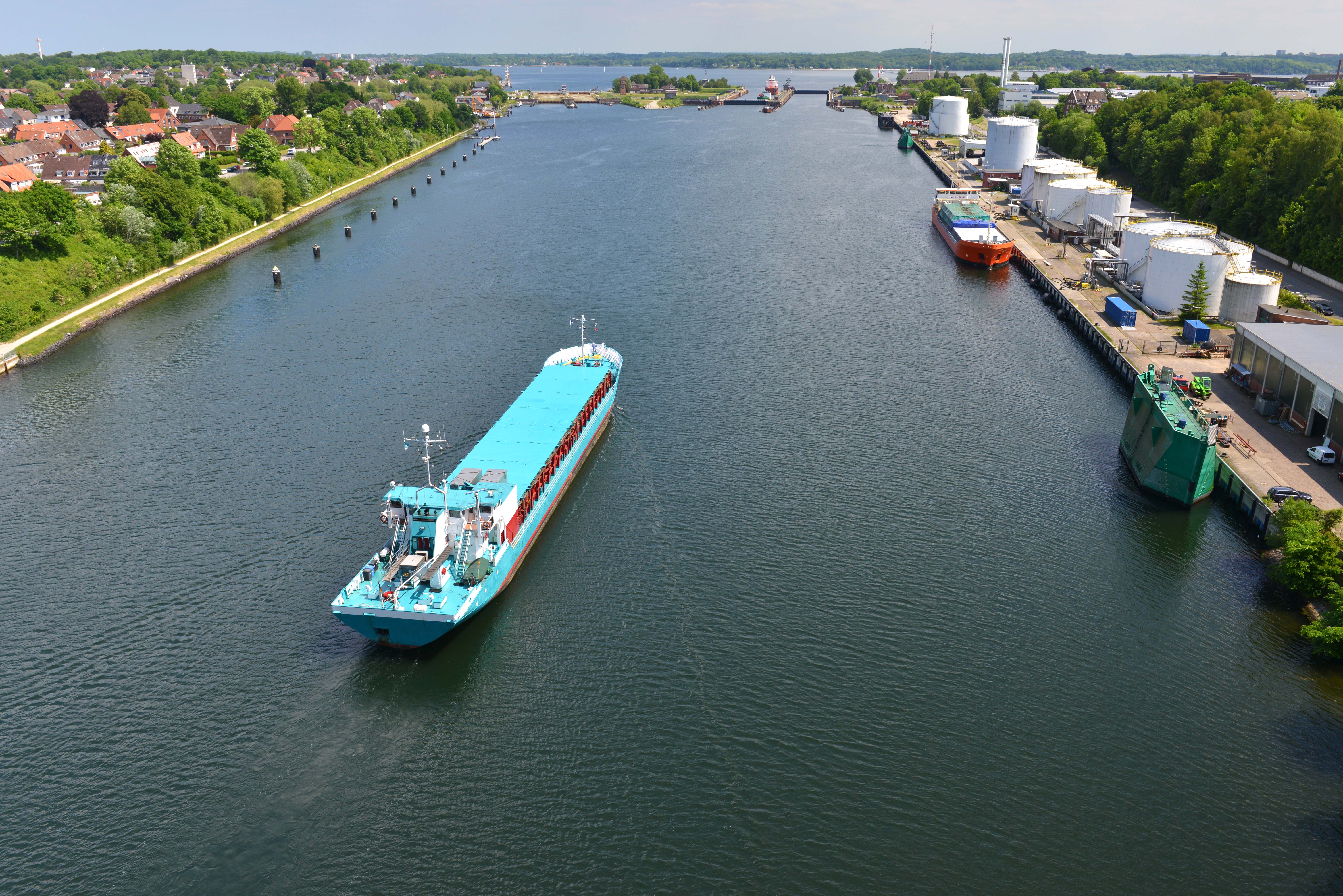 Nord-Ostsee-Kanal (NOK): Schleuse