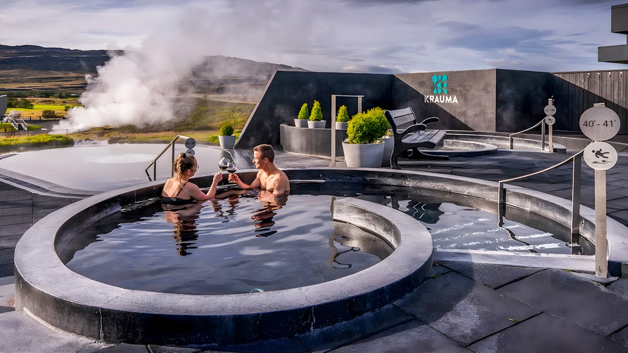 Krauma Geothermal Spa architecture