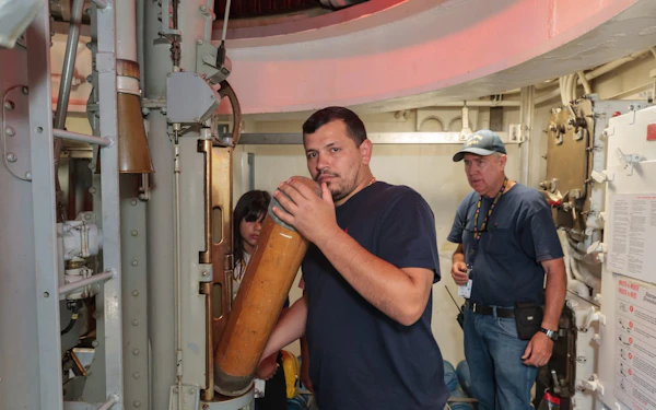 Battleship IOWA Guided Gun Tour and Self-Guided Experience