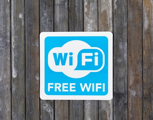 Villa Necchi Campiglio interior with seating area and free WiFi access.