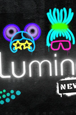 iLuminate logo with neon graphics and New York text.