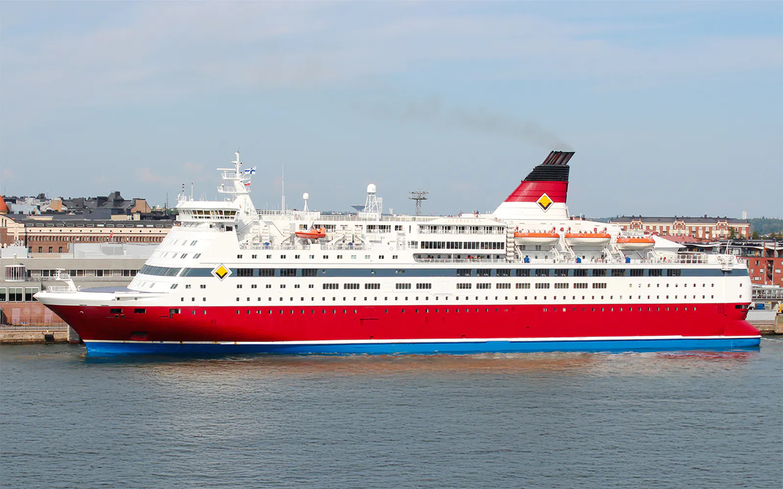 Viking Line i terminal linii wycieczkowych S167 i S160