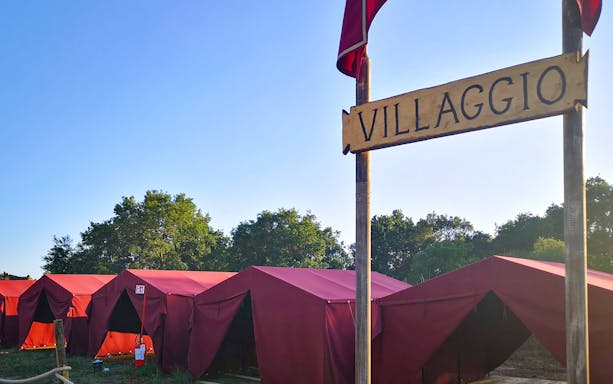 Tents at Roma World