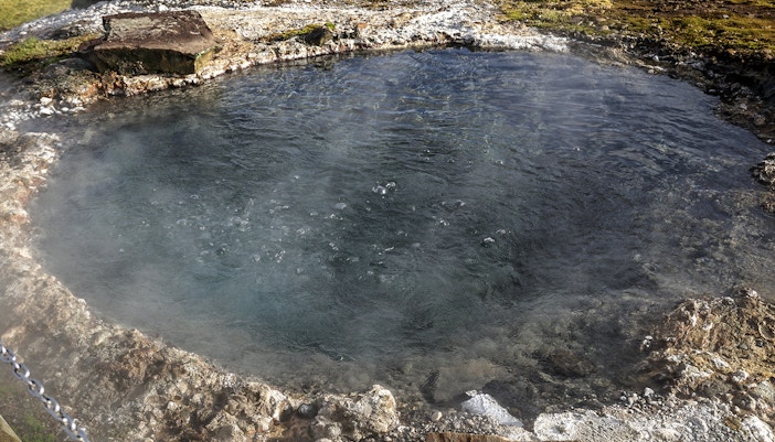 View of the secret lagoon