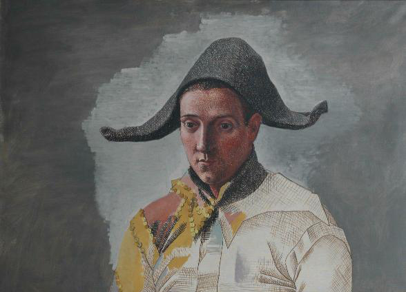 Harlequin by Pablo Picasso