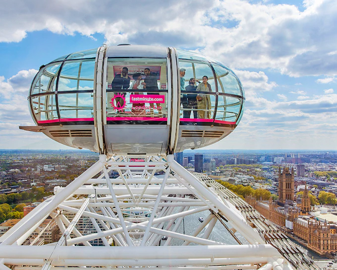 Combo: London Eye Tickets + Hop-on Hop-off Bus Tour + Thames River Cruise