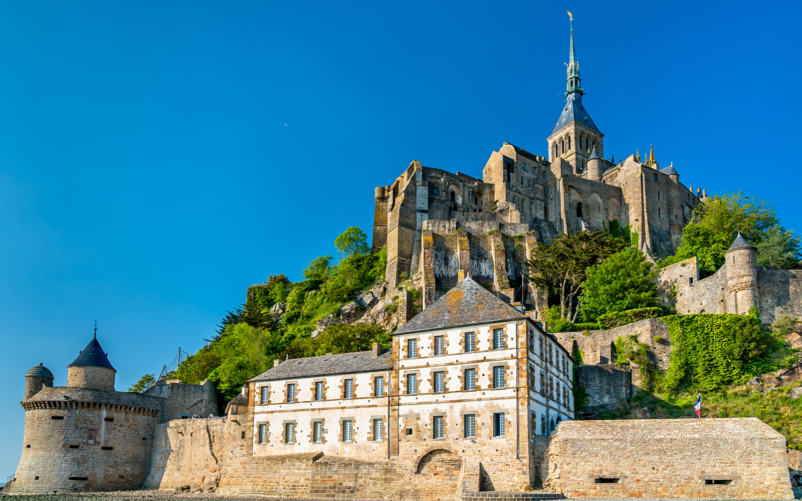 View of Mont-Saint-Michel