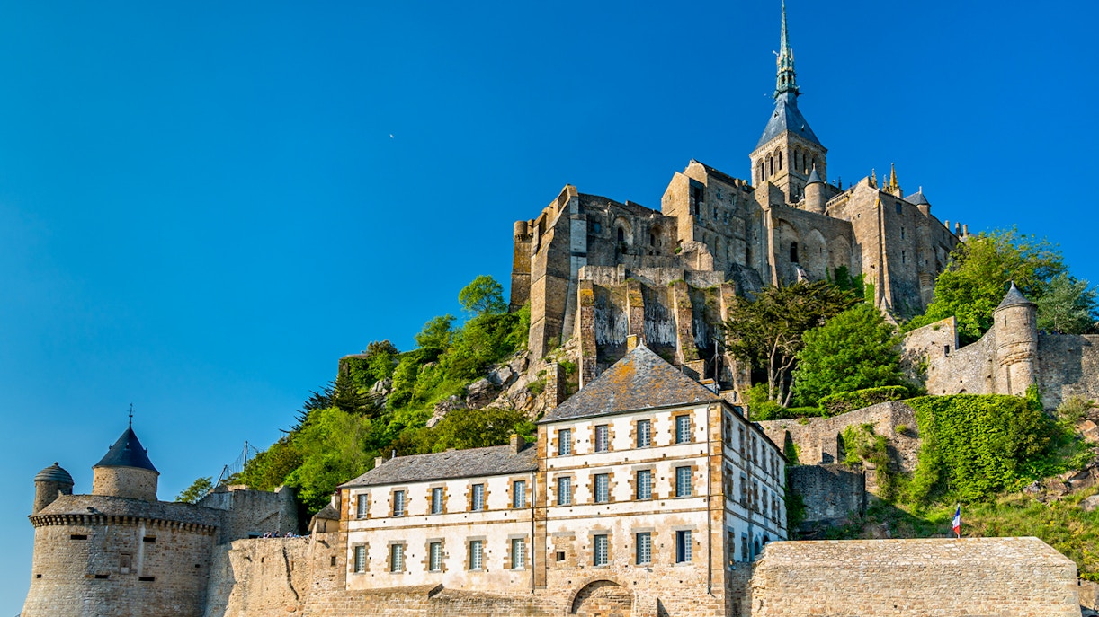 View of Mont-Saint-Michel