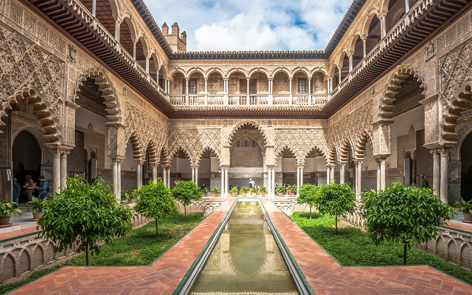 Alcazar Seville Gardens