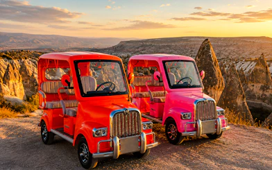 Cappadocia: Vintage-Style Car Guided Valley Tour with Scenic Photo Stops
