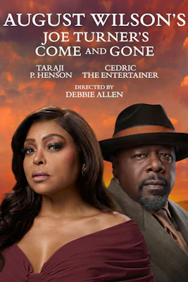 Poster for Joe Turner's Come and Gone Broadway show featuring lead actors.