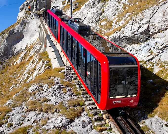 Mount Pilatus: Cogwheel Train & Cable Car Round-Trip Tickets