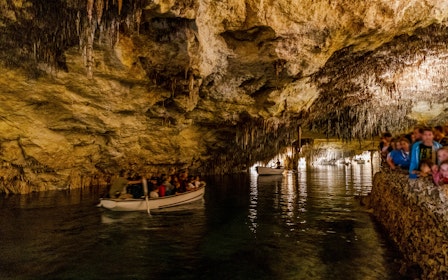 From Palma: Caves of Drach, Lake Martel, & Pearl Factory Day Trip