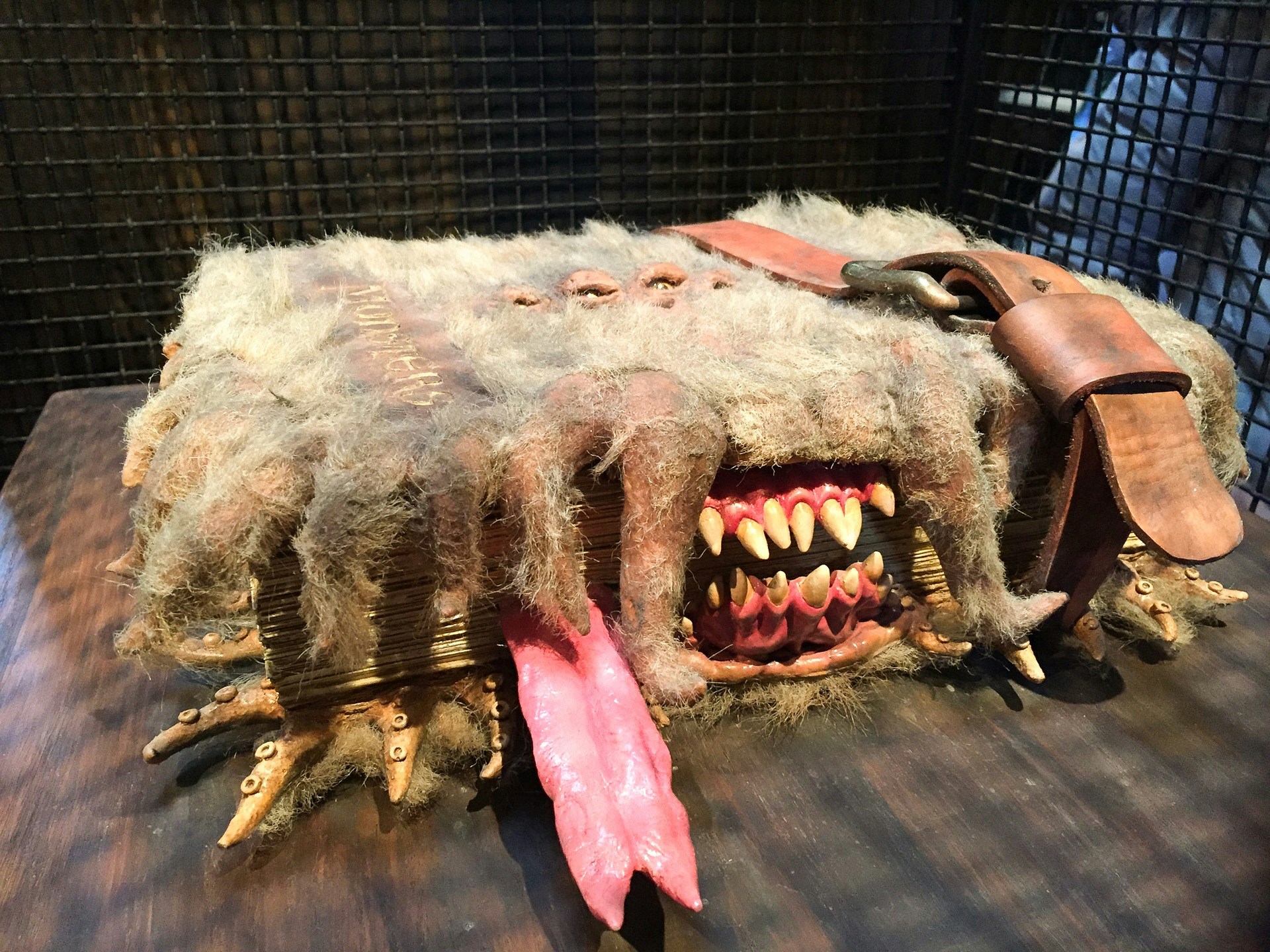 Harry Potter props display at Warner Bros. Studio Tour London