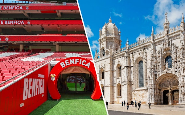 Combo: SL Benfica Stadium & Museum Tour + Jerónimos Monastery Tickets