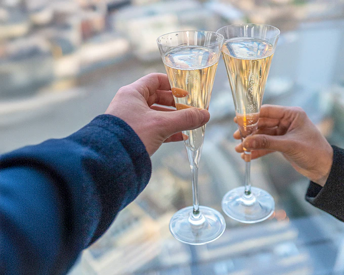 All-Inclusive The View from The Shard Tickets with Champagne