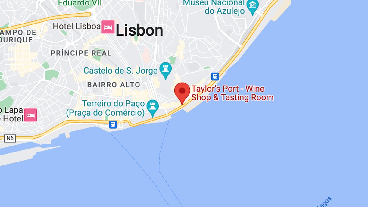 Taylor’s Port on a map
