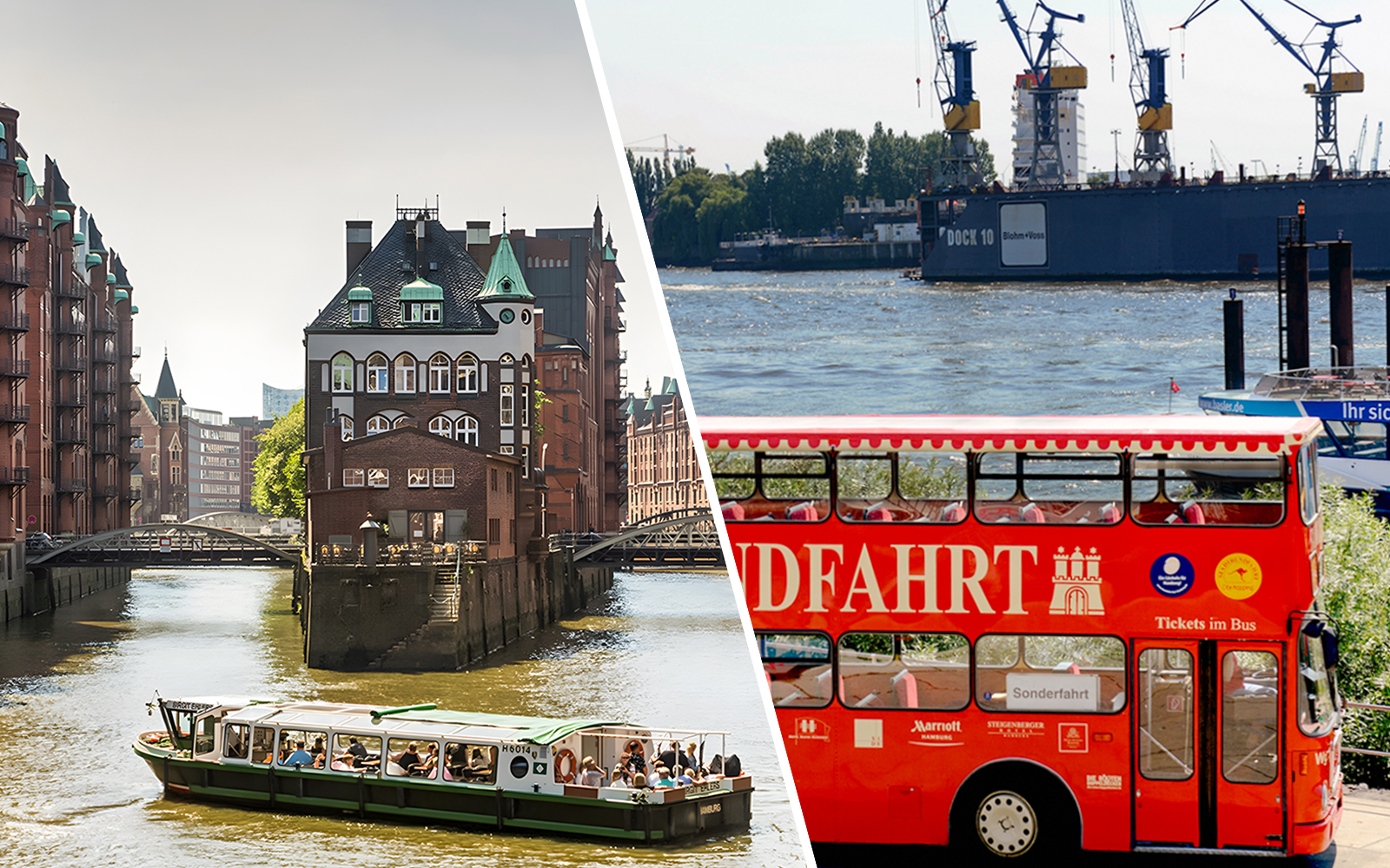 Combo (Save 8%): 1/2/3/4/5-day Hamburg CARD: 150+ Attractions & Public Transport + Stadtrundfahrt: 1-Day Hop-On Hop-Off Tour of Hamburg