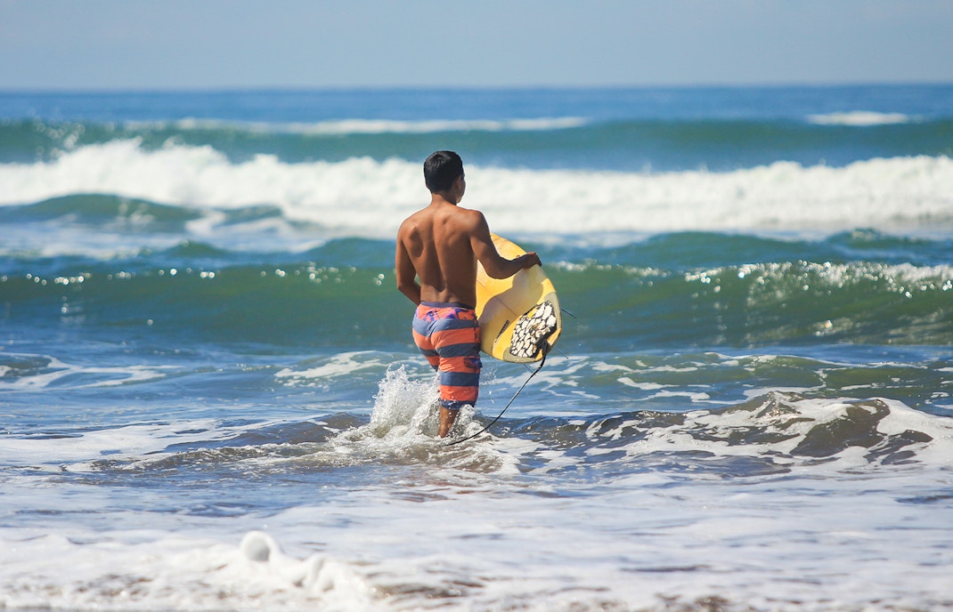 Surfing in Yogyakarta