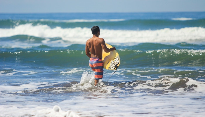 Surfing in Yogyakarta