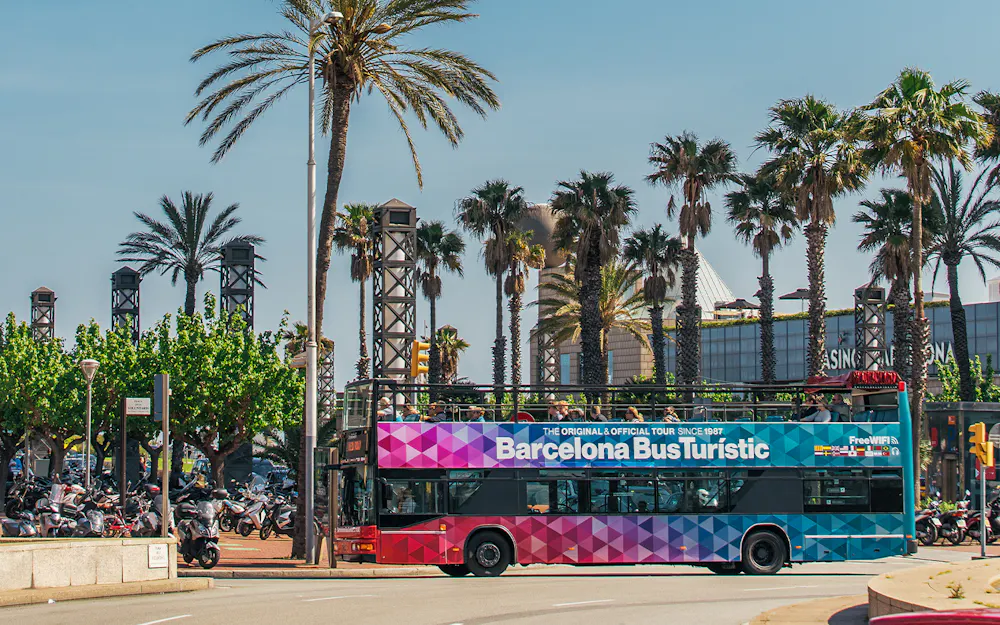 Bus Turistico di Barcellona: Tour in autobus hop-on hop-off