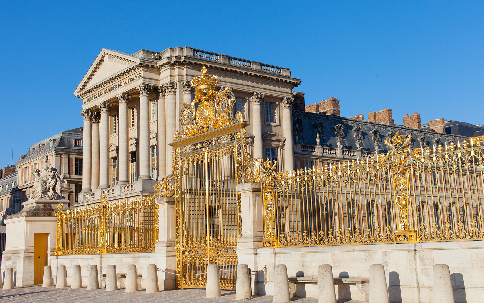 The Palace of Versailles Entrance