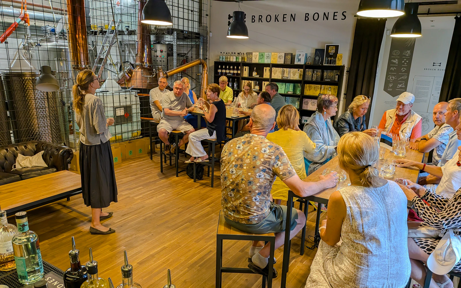 Ljubljana Broken Bones Distillery Guided Spirits Tasting