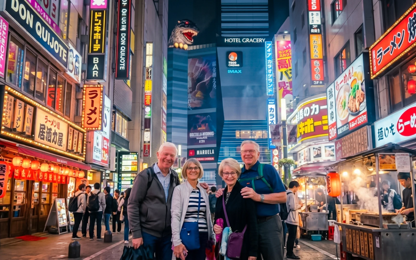 Tokyo Shinjuku Private Night Walking Tour with Local Guide