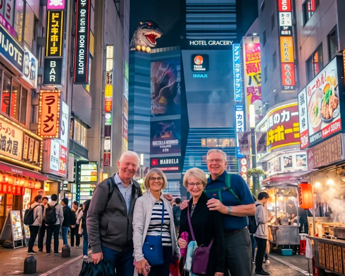 Tokyo Shinjuku Private Night Walking Tour