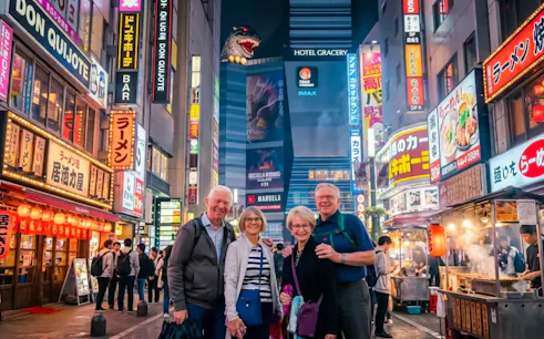 passeio a pé privado noturno por shinjuku, em tóquio-1