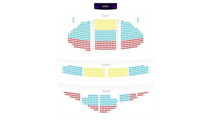 Ambassadors Theatre Seating Plan