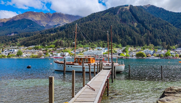 Lake Wakatipu cruise jetty